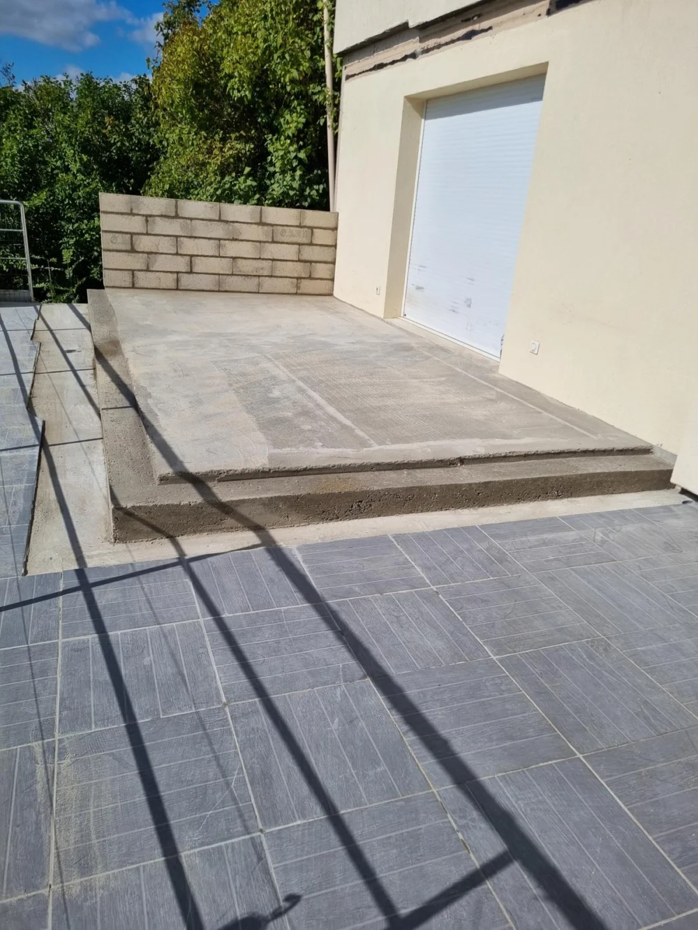 Maçonnerie véranda Berville 95810