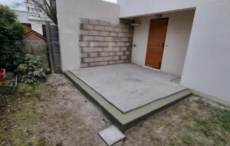 Maçonnerie pour véranda Menucourt 95180