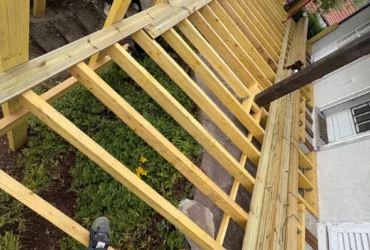 Restauration terrasse bois Triel a Triel-sur-Seine 78510 - realisation